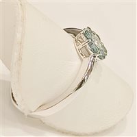 Anello Vidali Gioielli Donna in Oro bianco Zircone ANOR-53-34 - ANOR-53-34